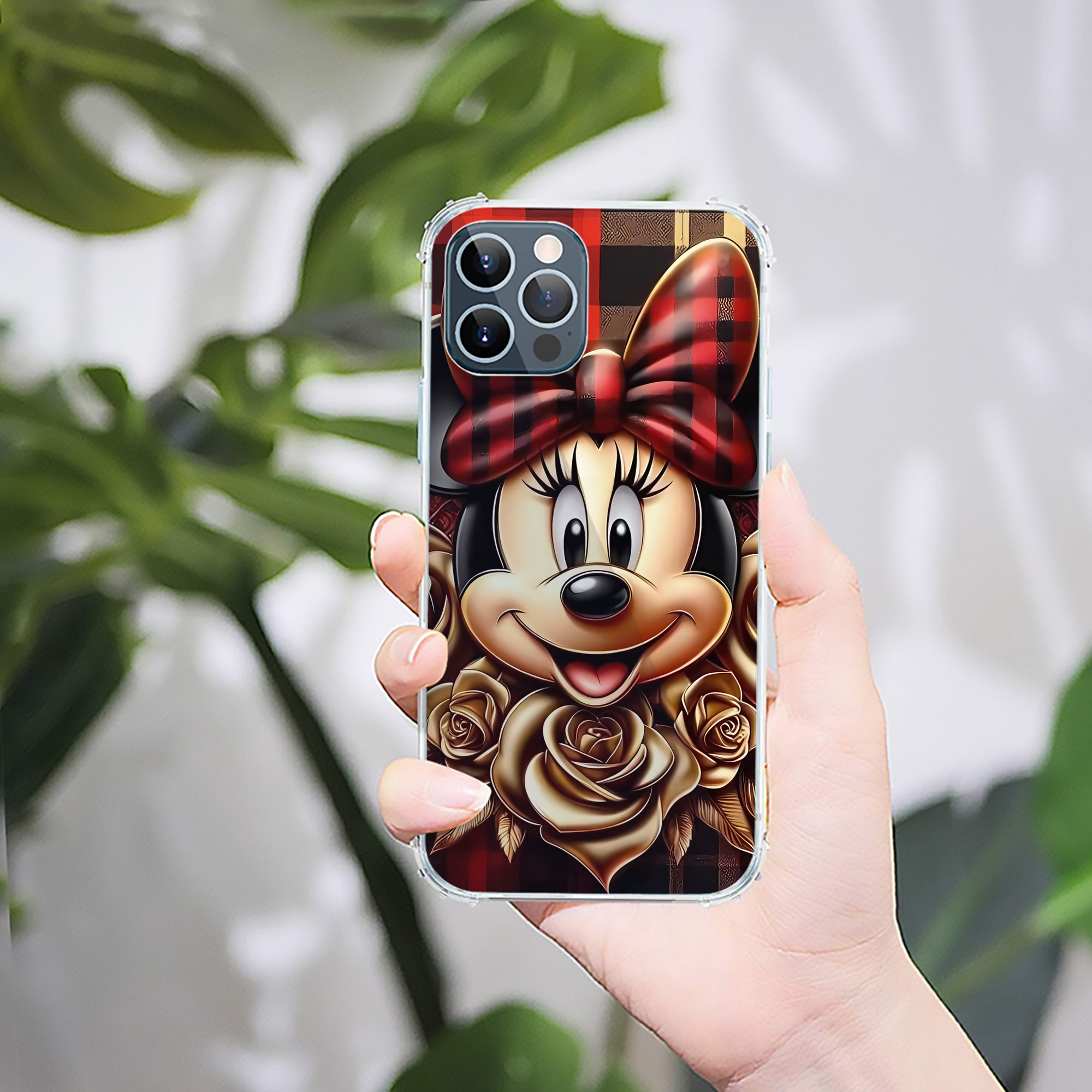ミッキーマウス Mickey Mouse 【iPhone 12シリーズ対応】透明スマホケース（クリアソフトケース）